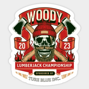 Lumber Jack Championship Sticker